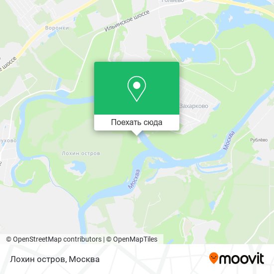 Карта Лохин остров