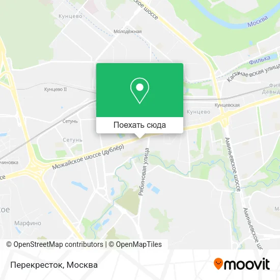 Карта Перекресток