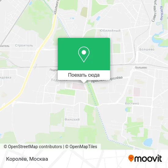 Карта Королёв