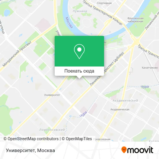 Карта Университет
