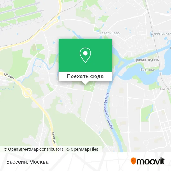 Карта Бассейн