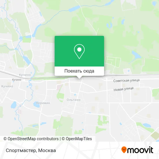 Карта Спортмастер