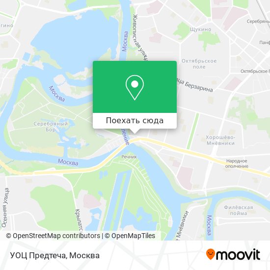 Карта УОЦ  Предтеча