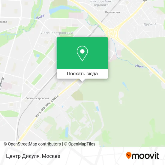 Карта Центр Дикуля
