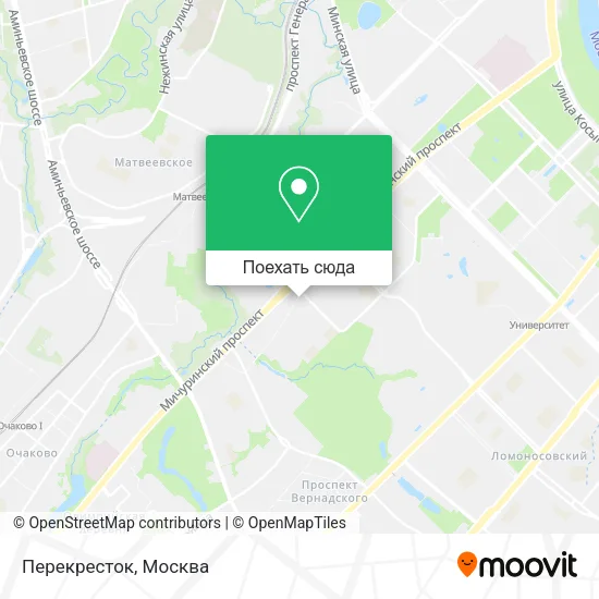 Карта Перекресток