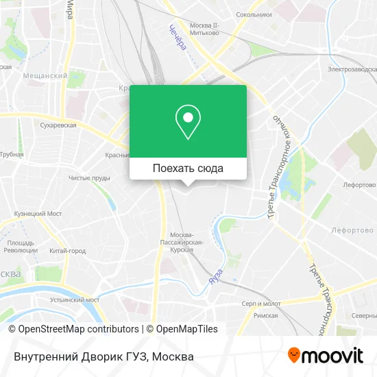 Карта Внутренний Дворик ГУЗ