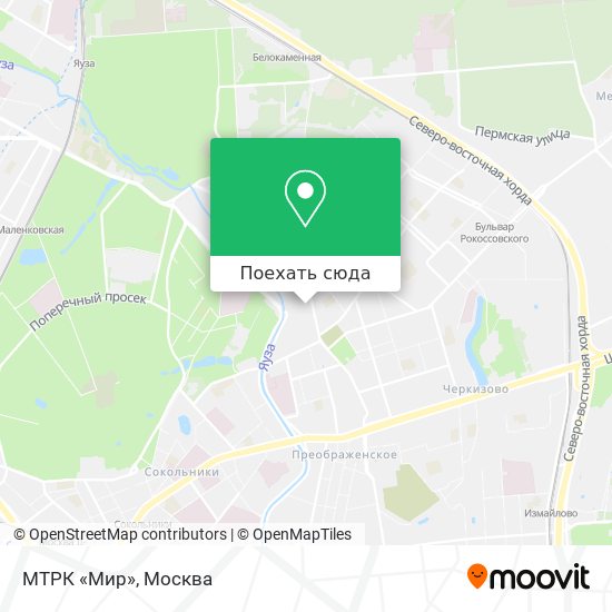 Карта МТРК «Мир»