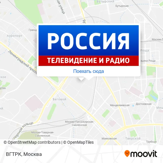 Карта ВГТРК