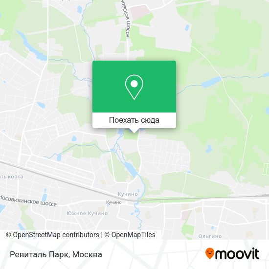 Карта Ревиталь Парк