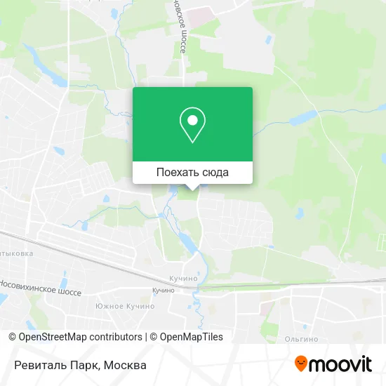 Карта Ревиталь Парк