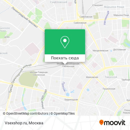 Карта Vsexshop.ru