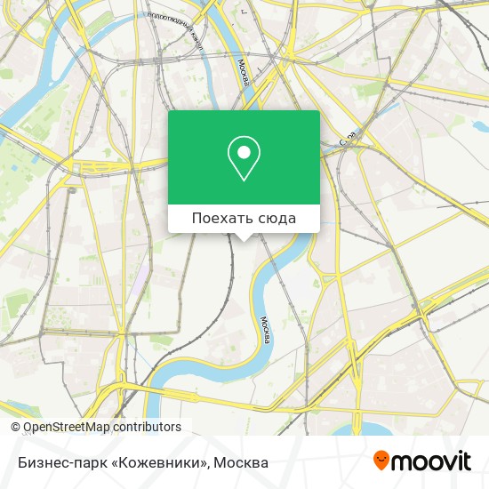 Карта Бизнес-парк «Кожевники»