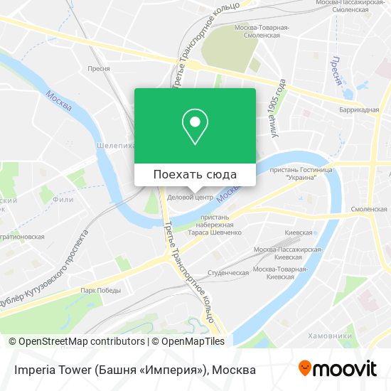 Карта Imperia Tower (Башня «Империя»)
