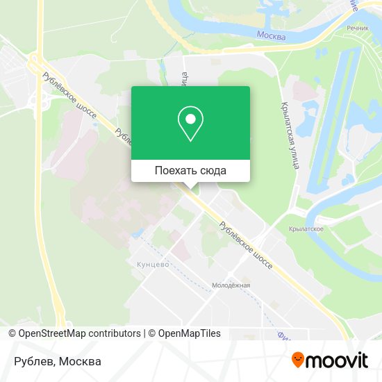 Карта Рублев