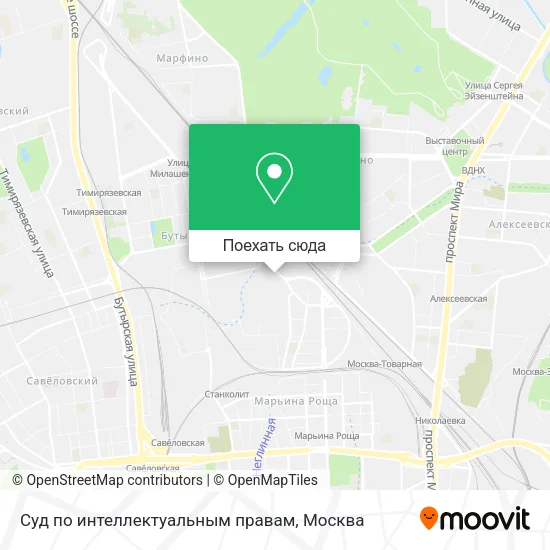 Карта Суд по интеллектуальным правам