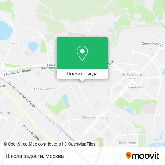 Карта Школа радости