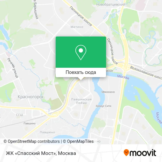 Карта ЖК «Спасский Мост»