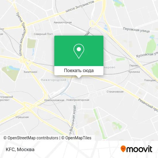 Карта KFC