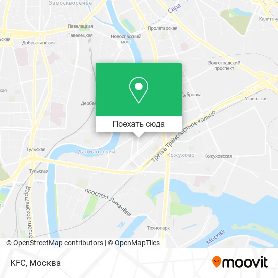 Карта KFC
