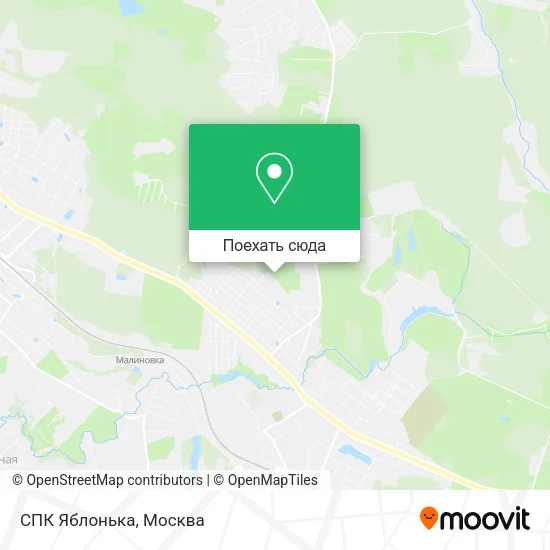 Карта СПК  Яблонька