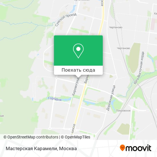 Карта Мастерская Карамели