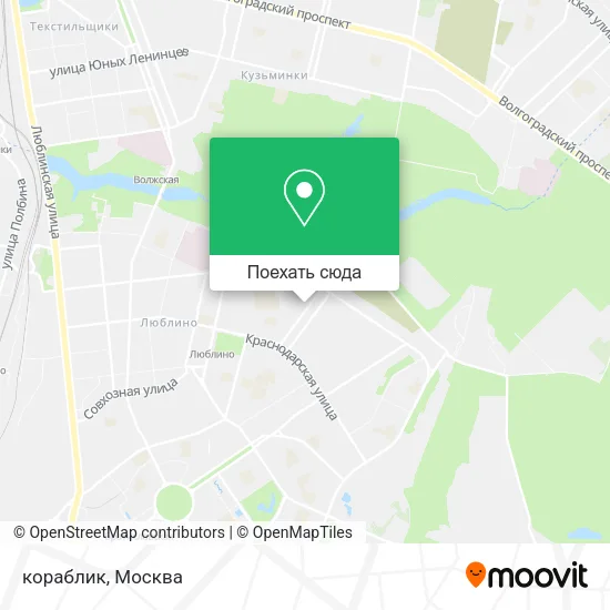 Карта кораблик