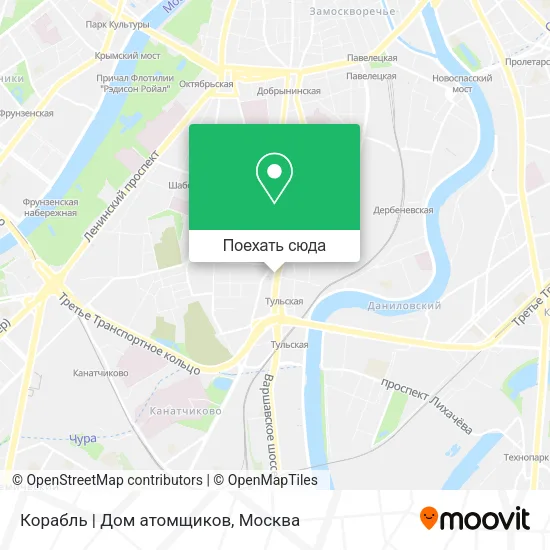Карта Корабль | Дом атомщиков