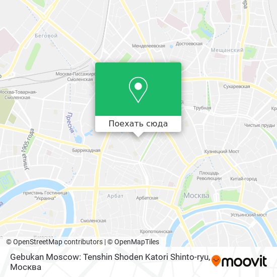 Карта Gebukan Moscow: Tenshin Shoden Katori Shinto-ryu