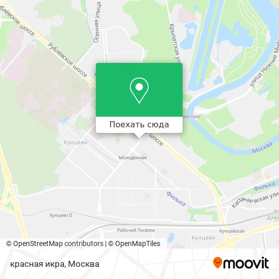 Карта красная икра