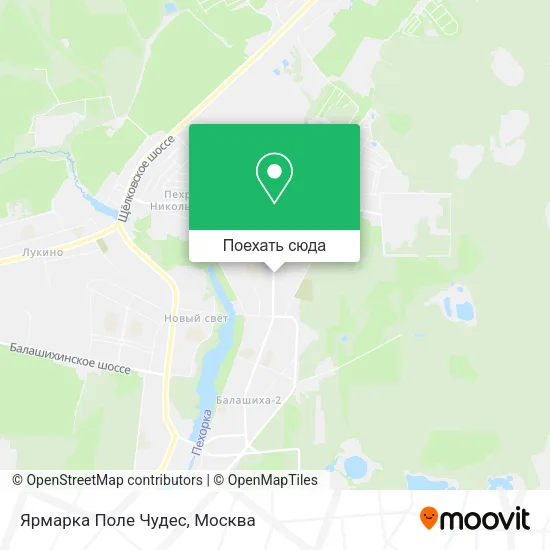 Карта Ярмарка Поле Чудес