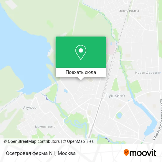 Карта Осетровая ферма N1