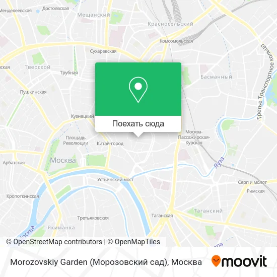 Карта Morozovskiy Garden (Морозовский сад)