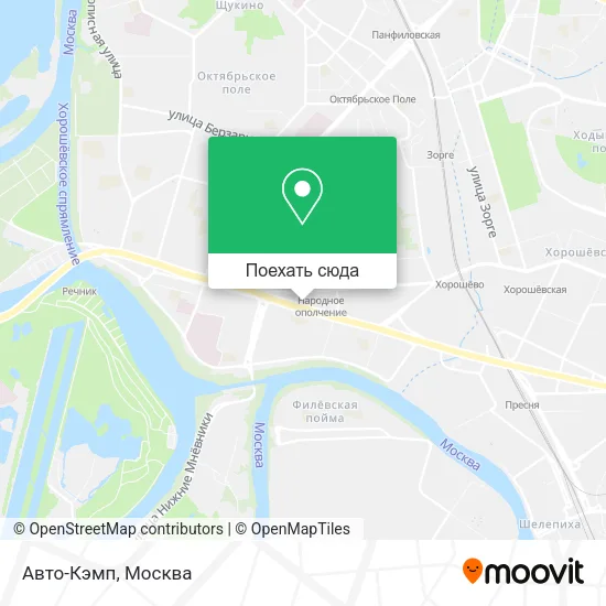 Карта Авто-Кэмп