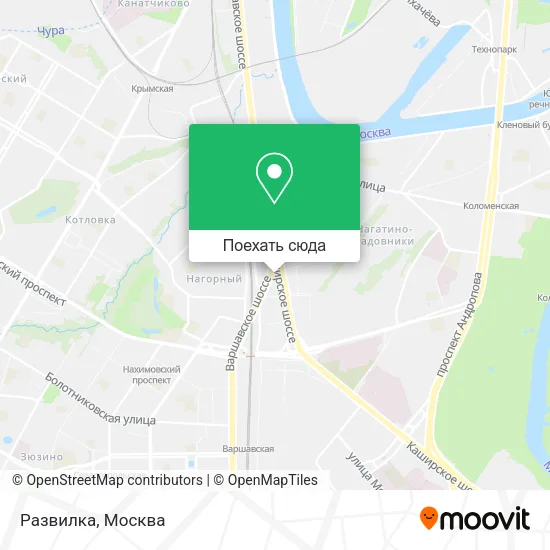 Карта Развилка