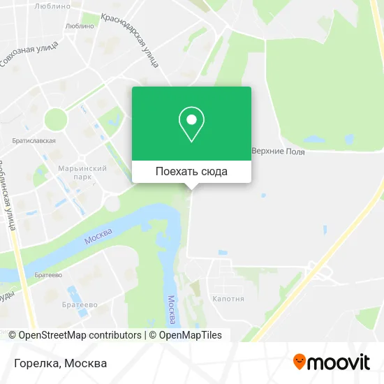 Карта Горелка