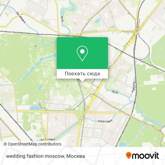 Карта wedding fashion moscow