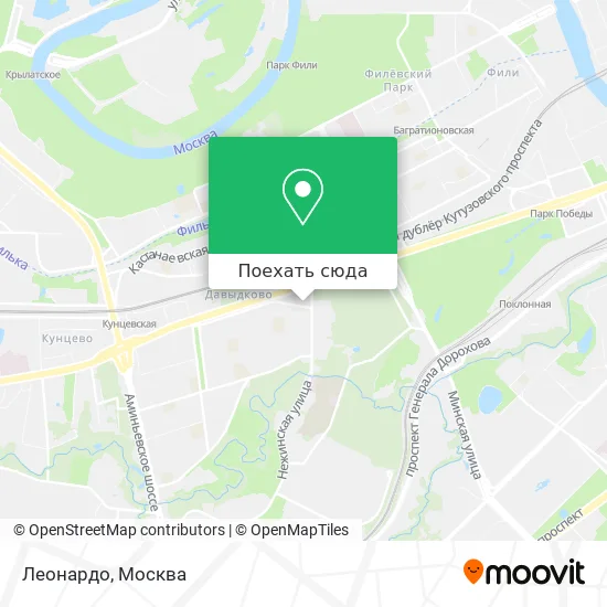 Карта Леонардо