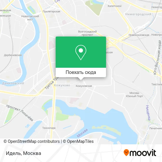 Карта Идель