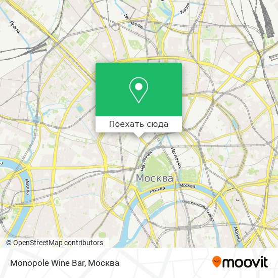 Карта Monopole Wine Bar