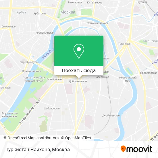 Карта Туркистан Чайхона