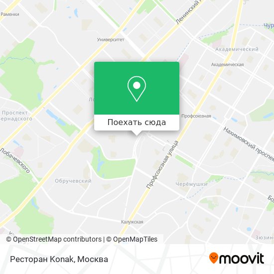 Карта Ресторан Konak