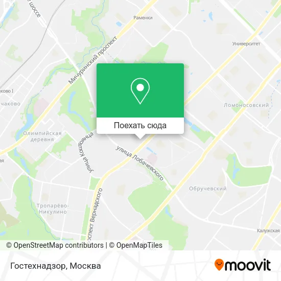 Карта Гостехнадзор