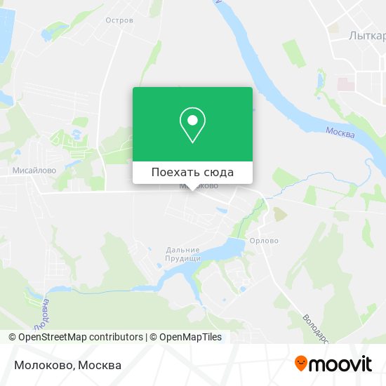 Карта Молоково