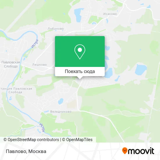 Карта Павлово