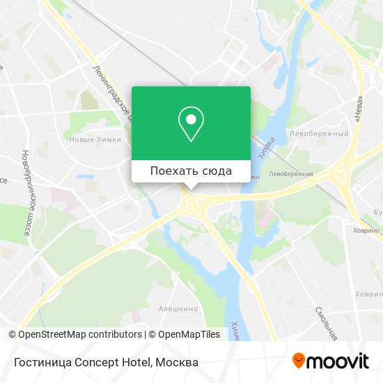 Карта Гостиница  Concept Hotel