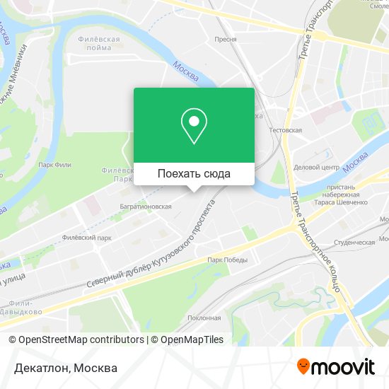 Карта Декатлон