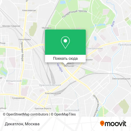 Карта Декатлон