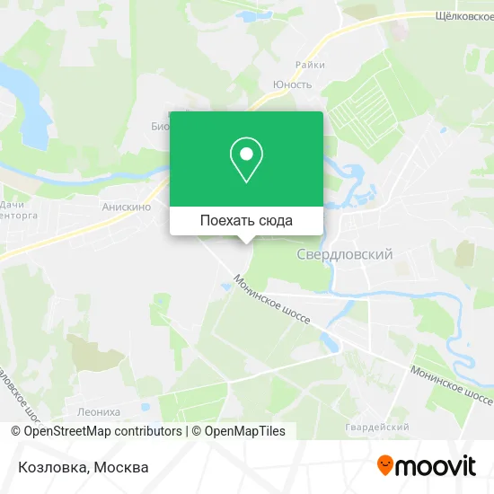 Карта Козловка
