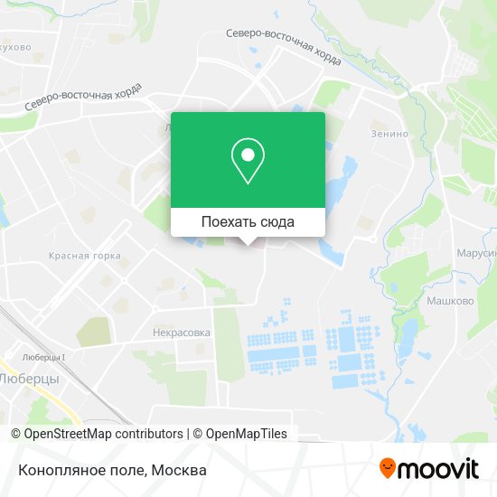 Карта Конопляное поле