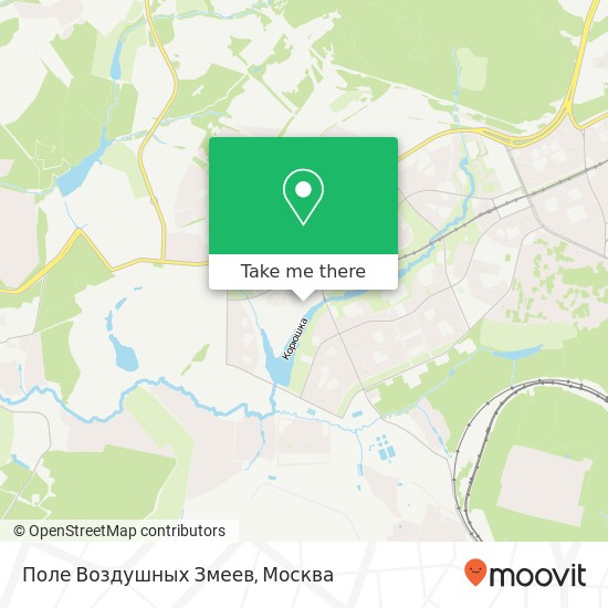 Карта Поле Воздушных Змеев